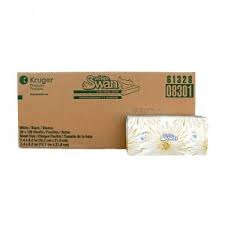 White Swan papier mouchoir, 2plis, blanc, 100F, 36 bte / cse( remplace KRU-08300)