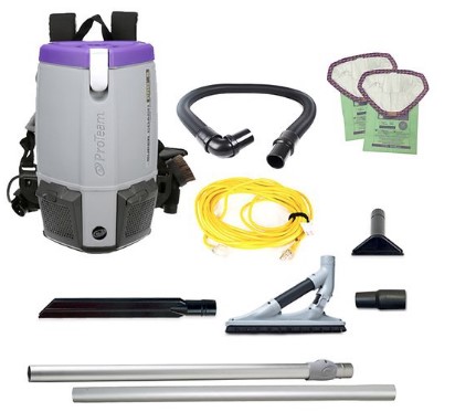 Aspirateur Dorsal JAN-PRO Pro Team Super Coach Pro 6 Xover Kit 107098 (Clip)/n