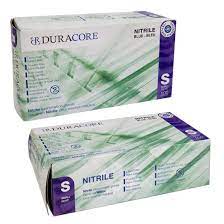 [DUR-DC-N3010] Gant nitrile sans poudre grade médical ,bleus petit (100/bte)