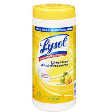 [REC-755527] Lysol Lingettes désinfectantes (Agrumes) 35/bte 